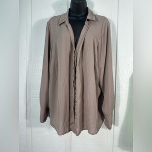 Worthington Brown Women’s Top Size 2x EUC